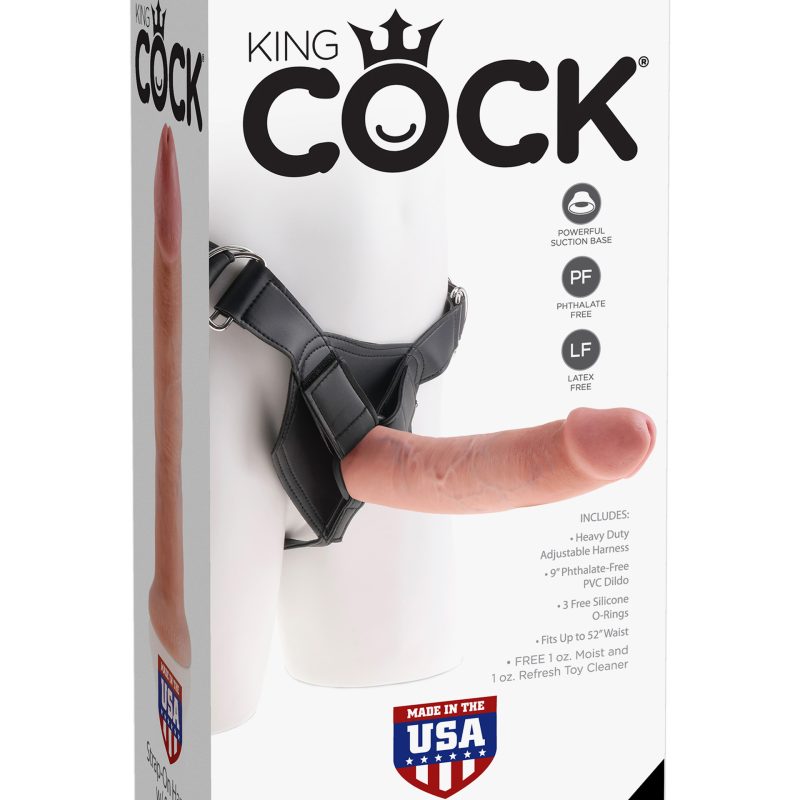 King Cock STRAP-ON HARNESS-23cm.