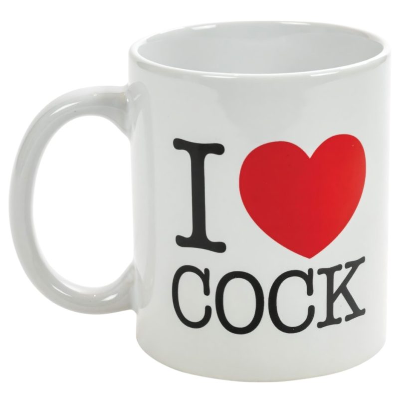 I Love Cock - bögre.