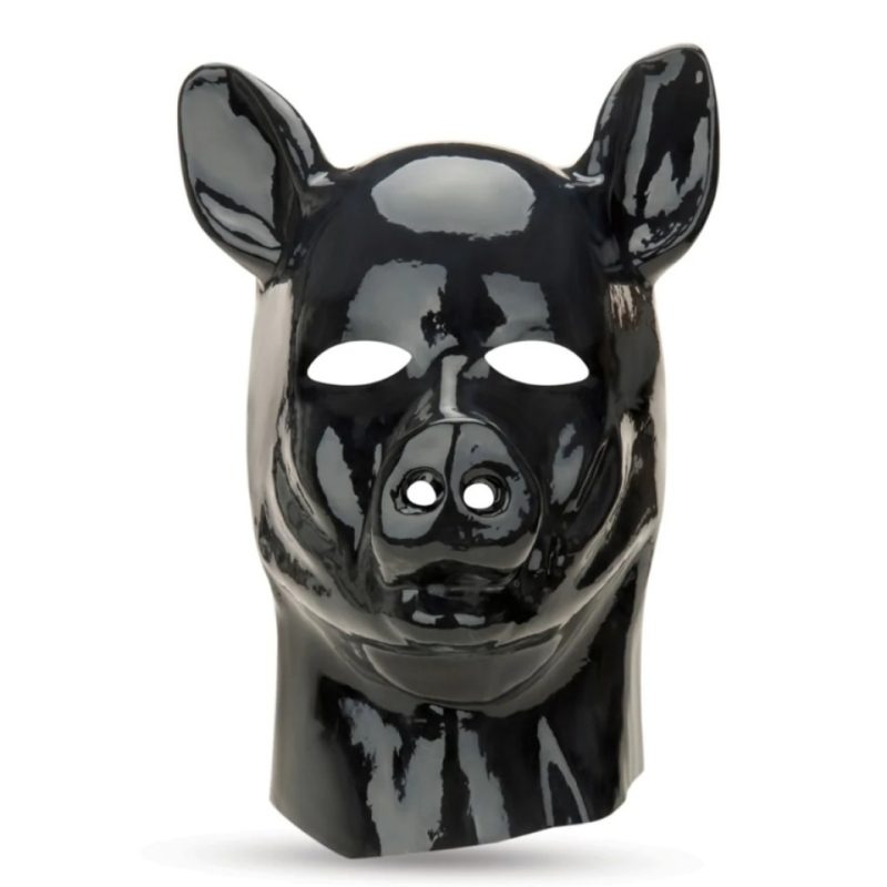 Latex Pig Hood.