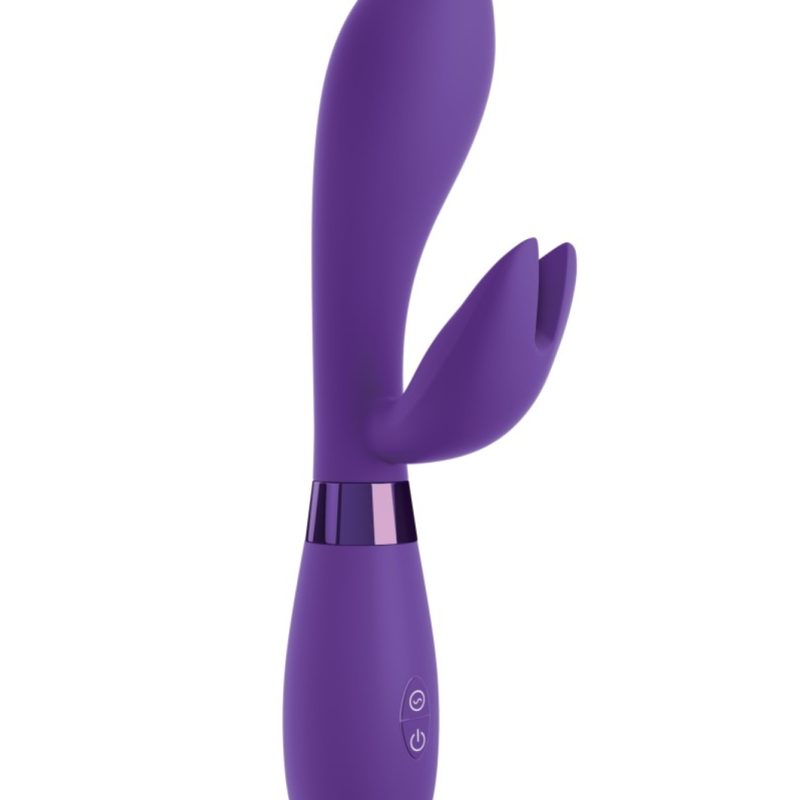OMG! Rabbits - csiklókaros vibrátor lila